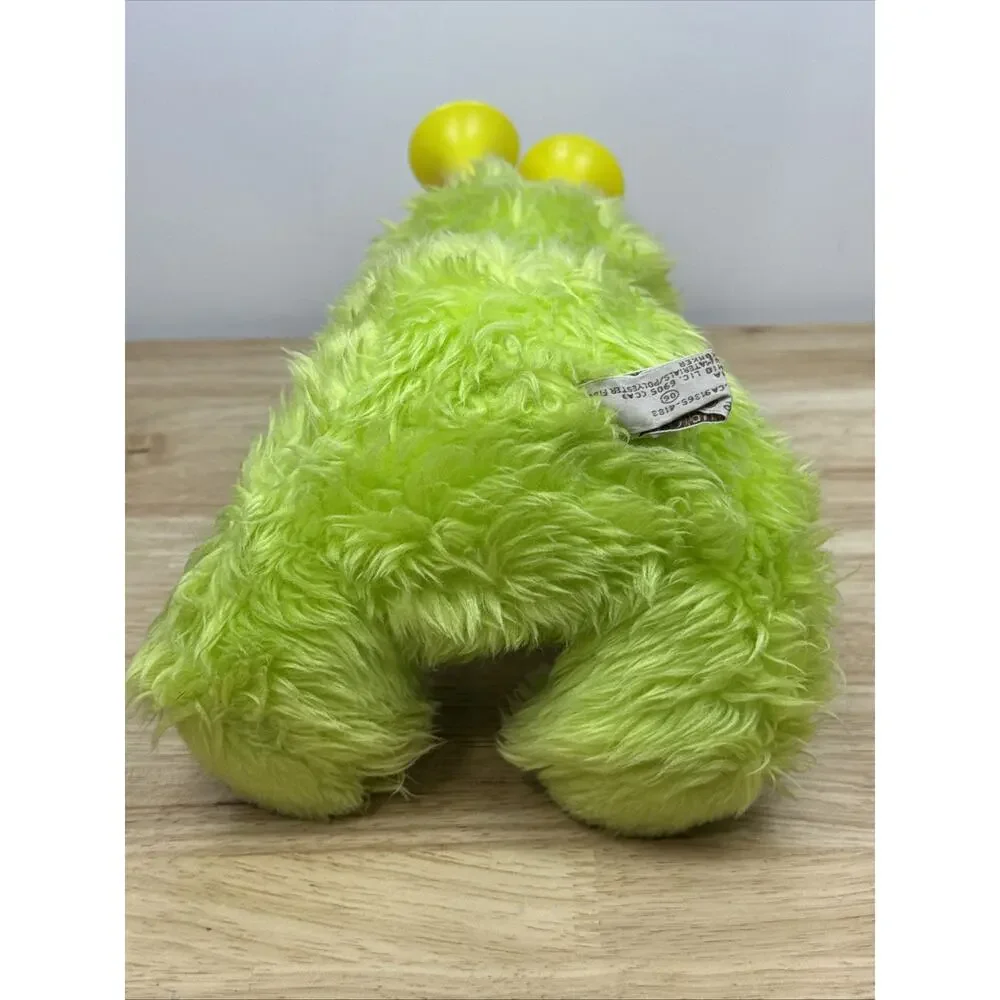 Vintage Mr Honker 8” Plush Green Muppet Toy Stuffed Sesame Street Applause RARE